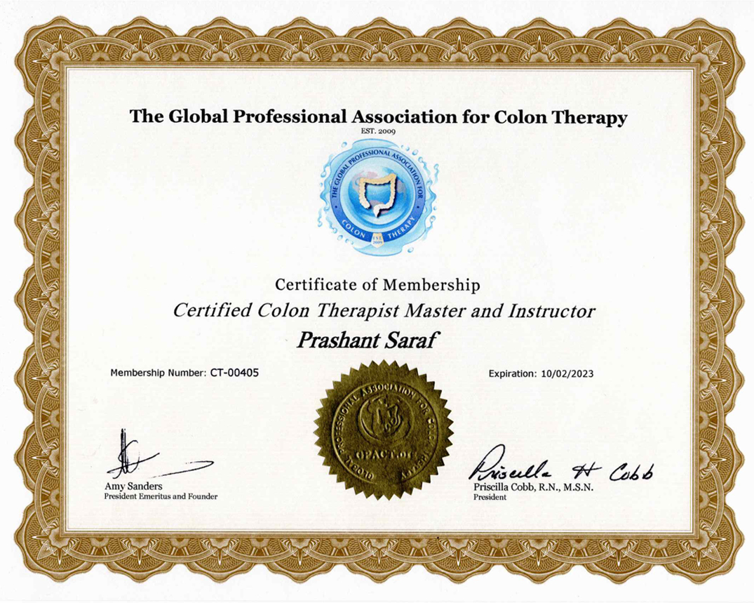 GPACT Prashant Saraf Instructor